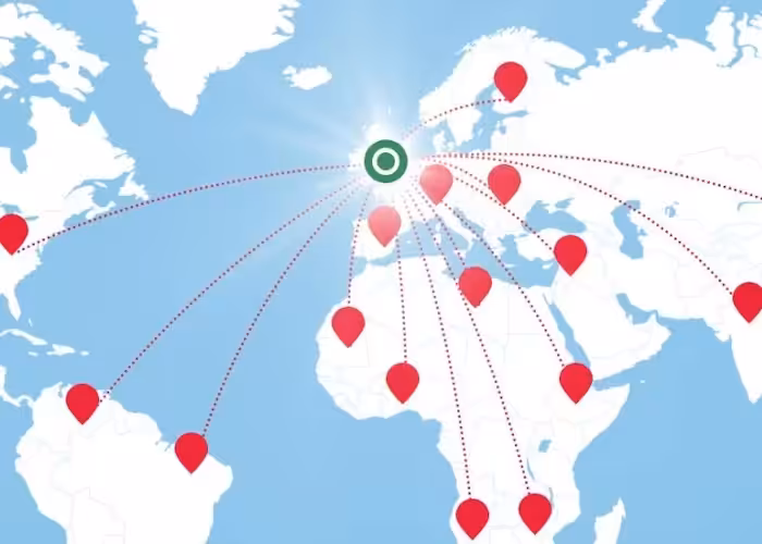 Shipping Map