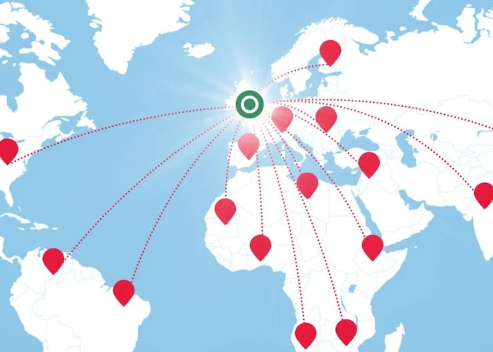 Shipping Map